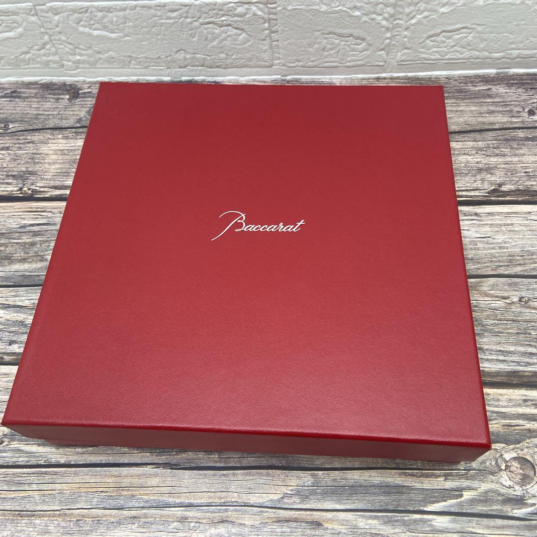 【未使用】Baccarat バカラ ミルニュイ プレート19.5ｃｍ 　深皿