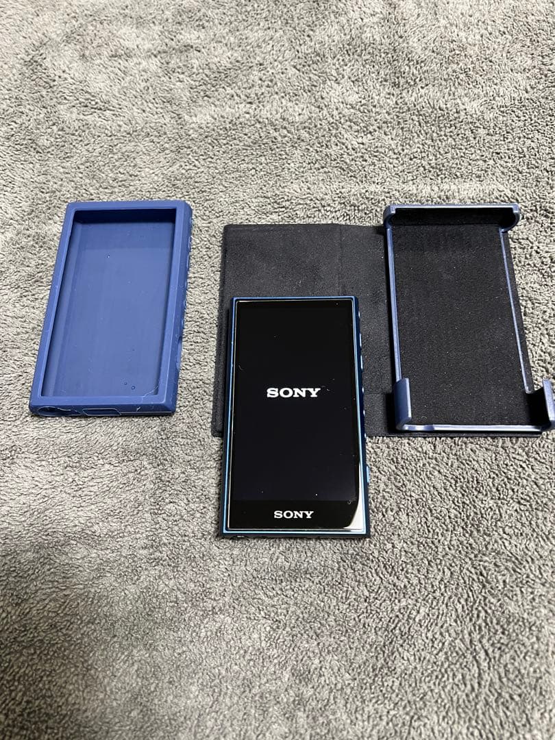SONY NW-A306デジタルオーディオプレーヤー ブルー　カバー付き