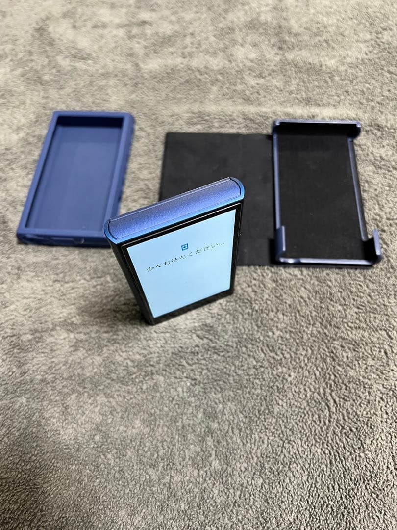 SONY NW-A306デジタルオーディオプレーヤー ブルー　カバー付き