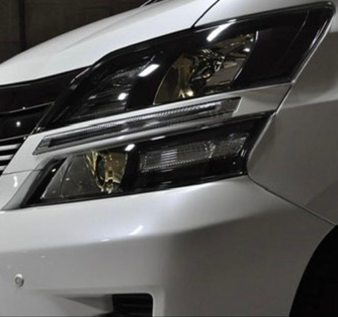 20系 ヴェルファイア 後期用 LED EYEデイライトガーニッシュＶ2クローム