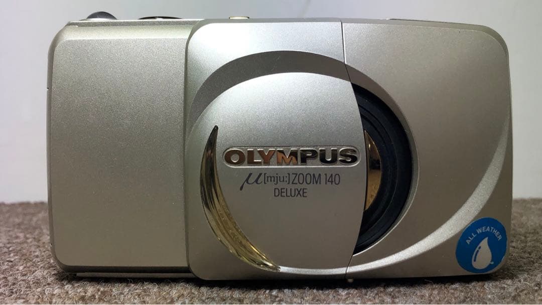 OLYMPUS μ ZOOM140 フィルムカメラ 動作確認済 付属品完備