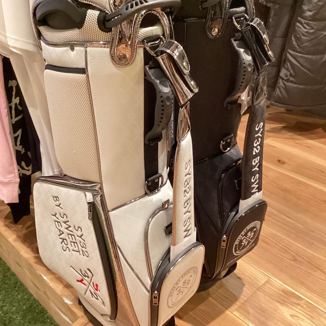 SY32 GOLF キャディバッグ ブラック