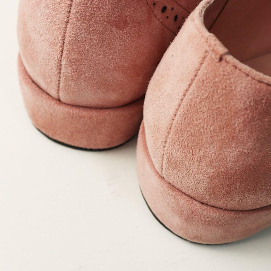 【美品】PINK HOUSE リボン付きピンクローファー