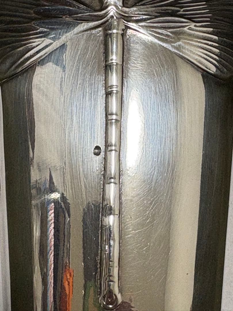 Christofle ドラゴンフライ フラワーベース トンボ