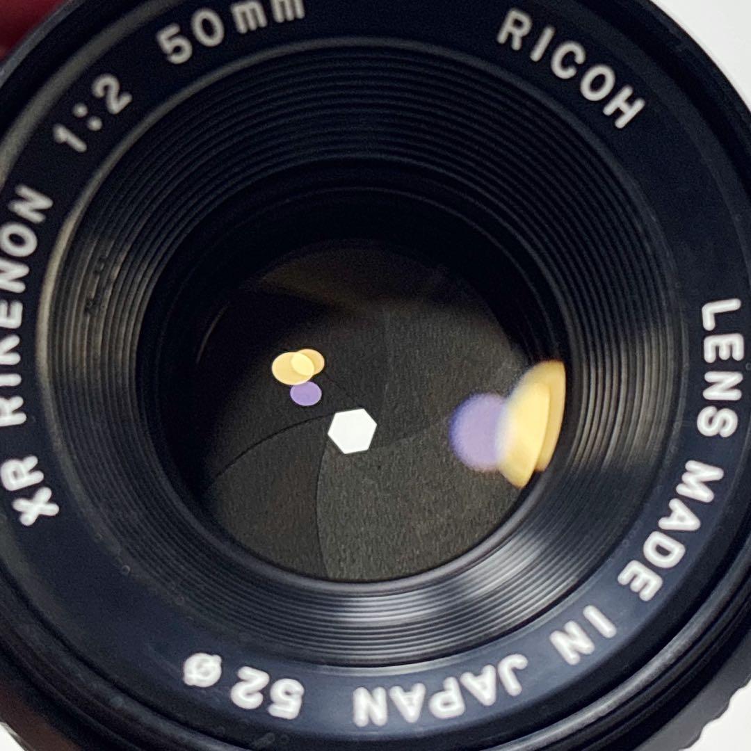 極美品 初期型 RICOH XR RIKENON 50mm F2 富岡光学