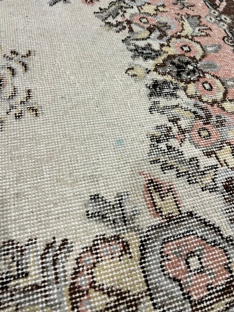 ビンテージ　ターキッシュ　ラグ　トルコ　絨毯