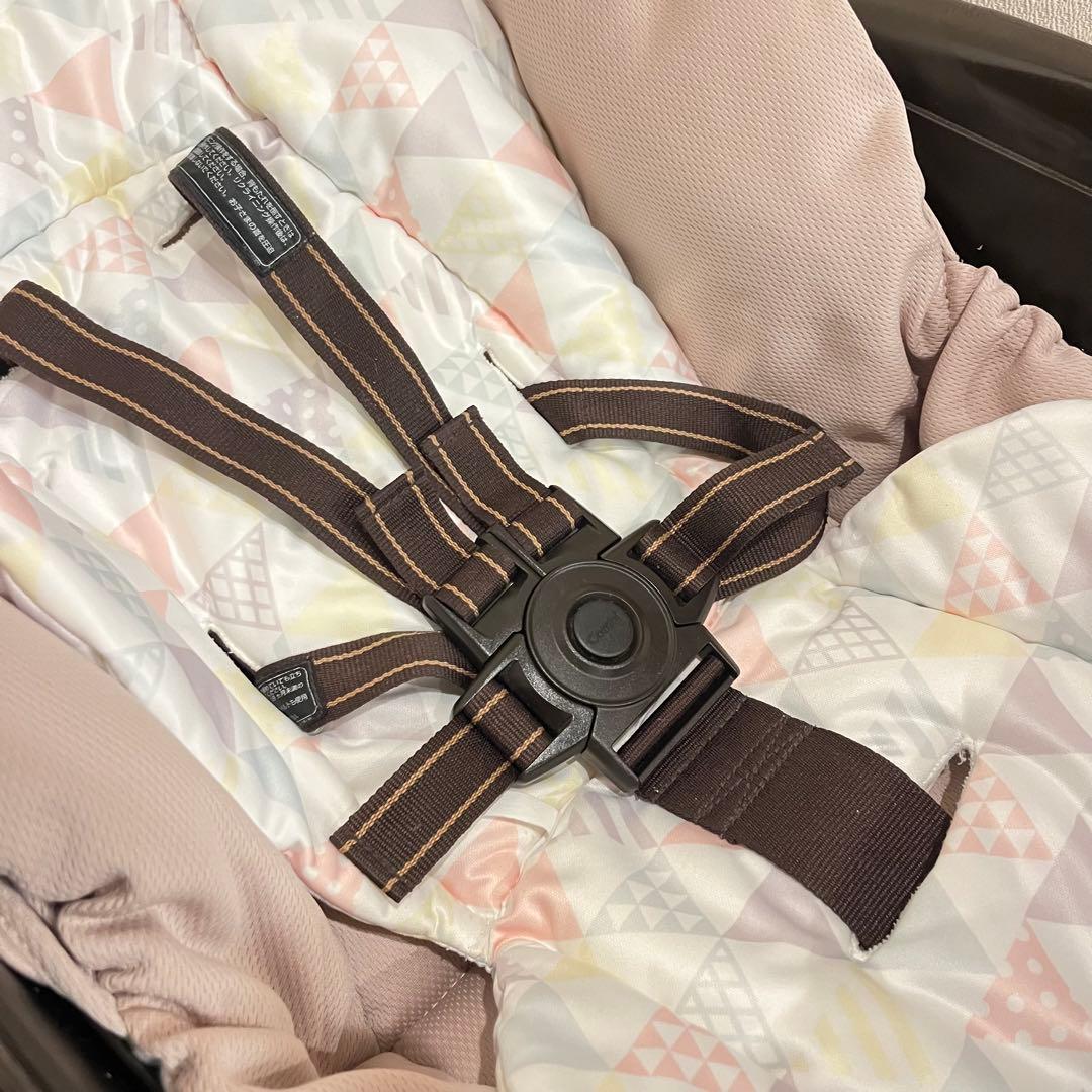 【美品】 コンビ ネムリラ 4キャス ハイローチェア アカチャンホンポ限定