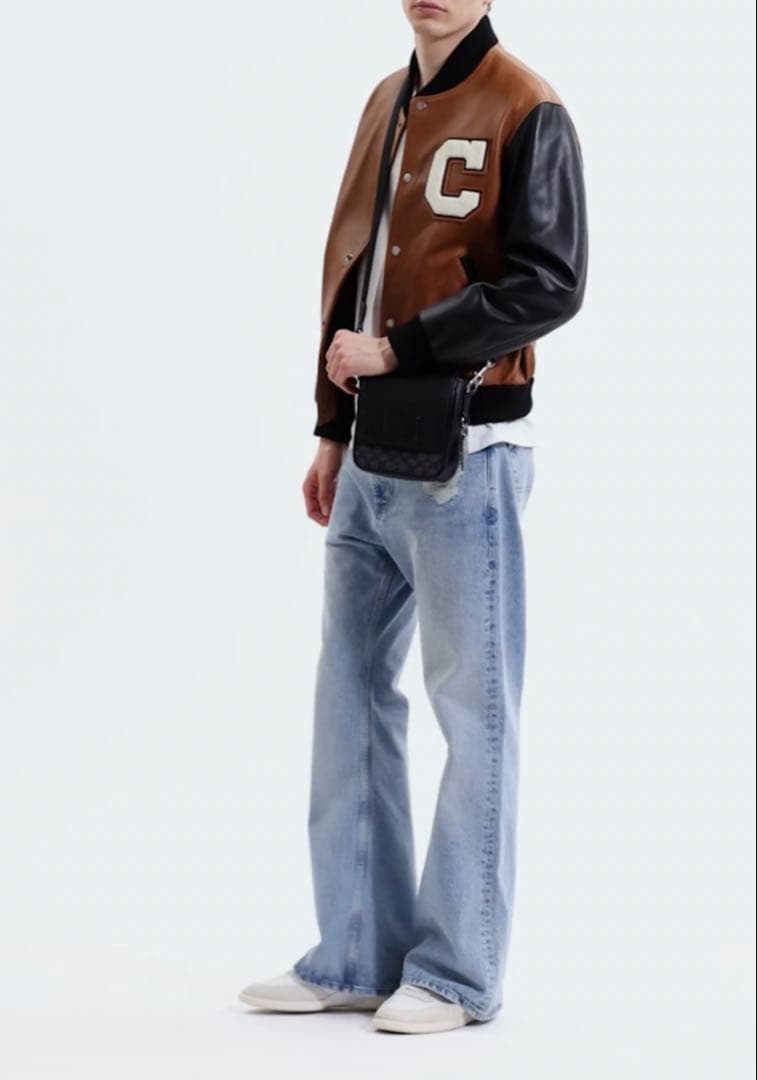 COACH ルーカス クロスボディ バッグ・シグネチャー ジャカード