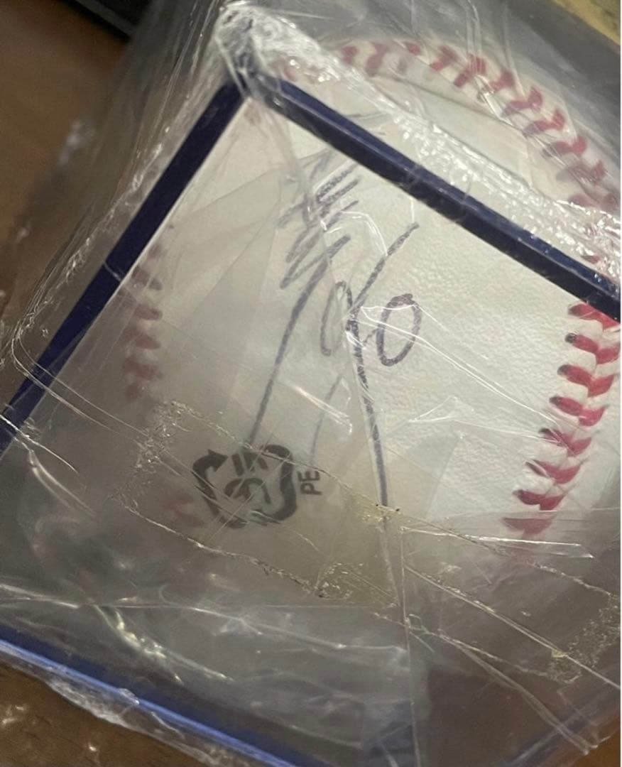 藤村大介選手　直筆サインボール ジャイアンツ　シーズンシート　オーナー　巨人軍
