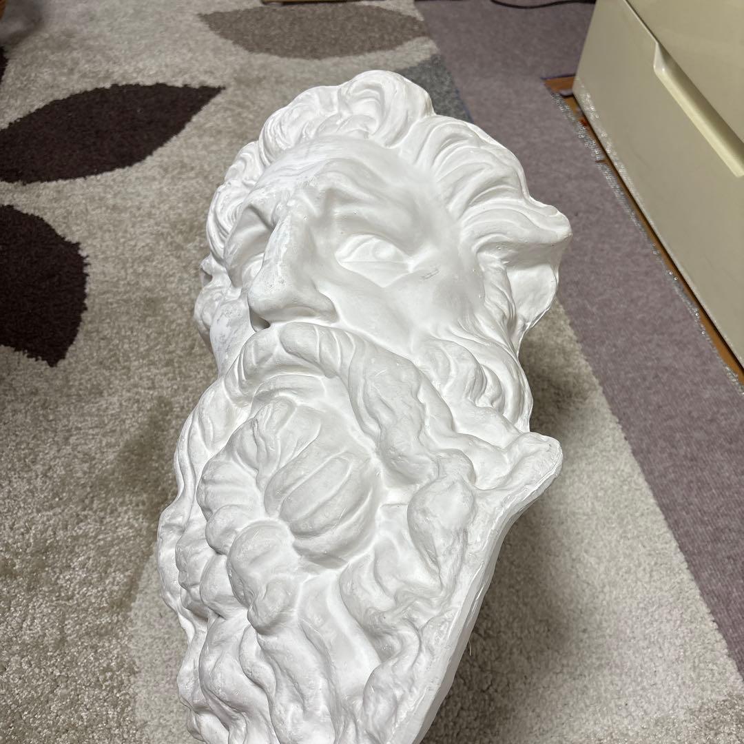 石膏像　チグリス大顔面　デッサン