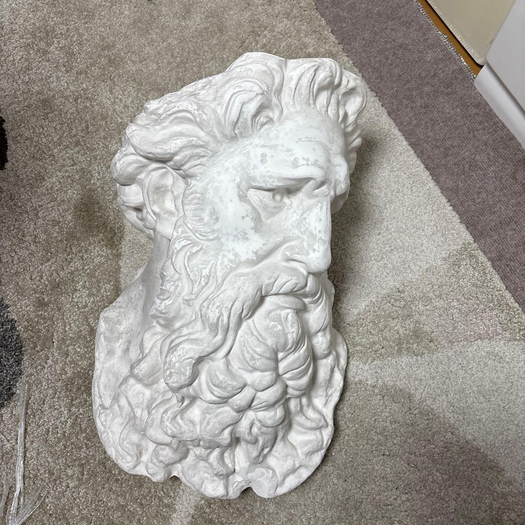 石膏像　チグリス大顔面　デッサン