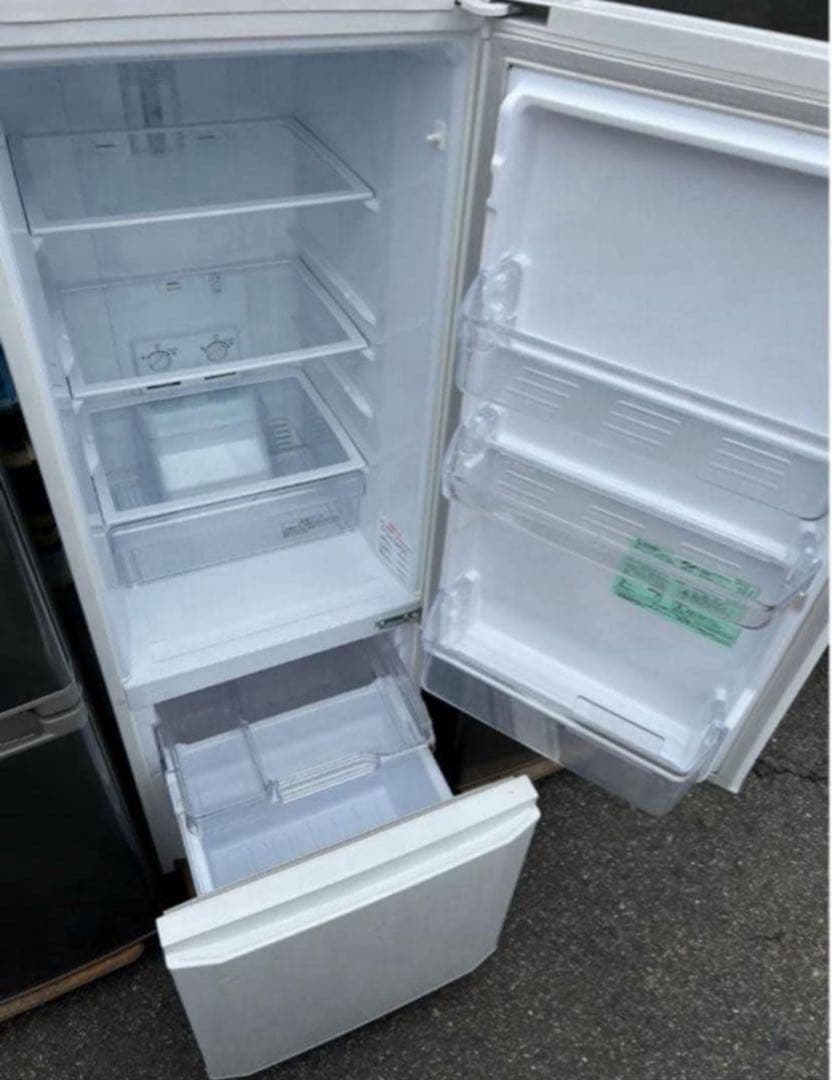 2019年製 168L MITSUBISHI 冷蔵庫 MR-P17ED-KW