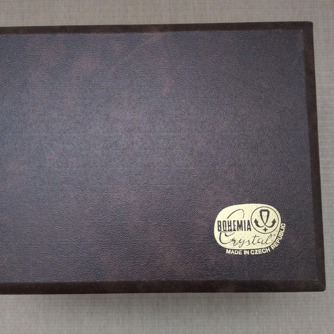 ボヘミアクリスタル 花瓶　フラワーベース