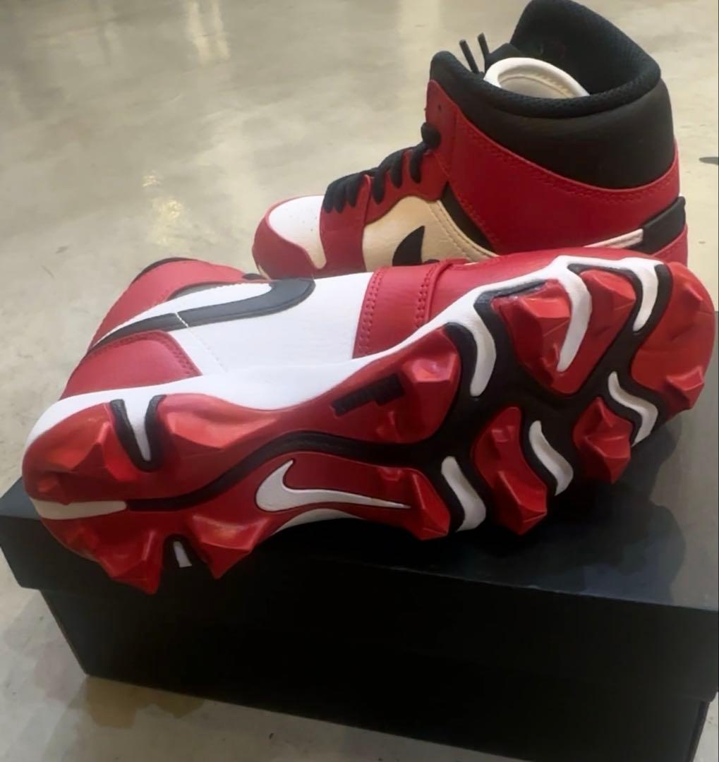 Jordan少年野球スパイク　NIKEシカゴカラー　23.5cm