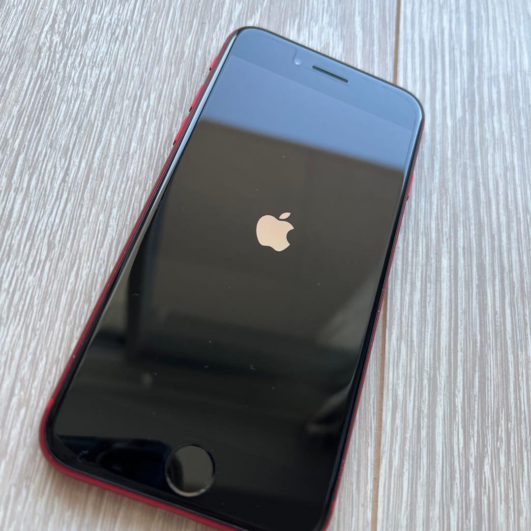 iPhone 8 レッド SIMフリー 256GB バッテリー67%