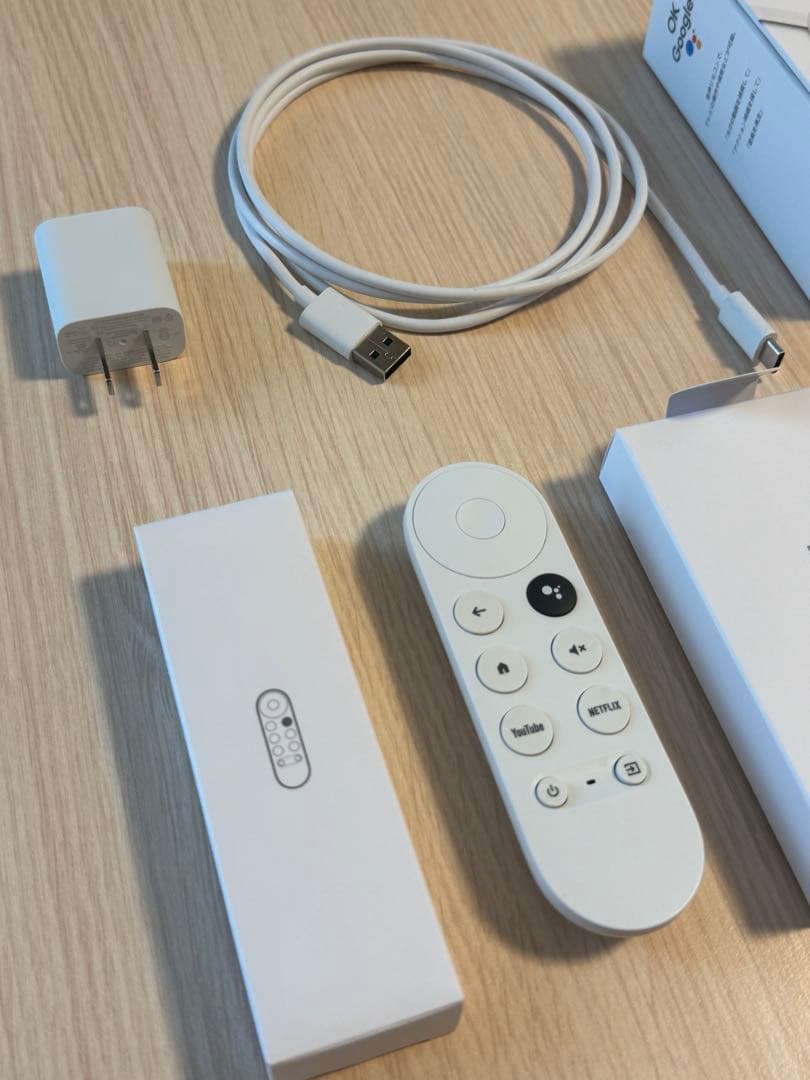 Chromecast with Google TV ★4Kモデル★ホワイト