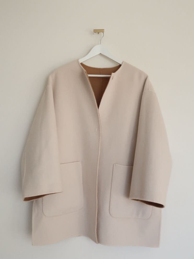 UNITED ARROWS ユナイテッドアローズ　バイカラーリバーミドルコート