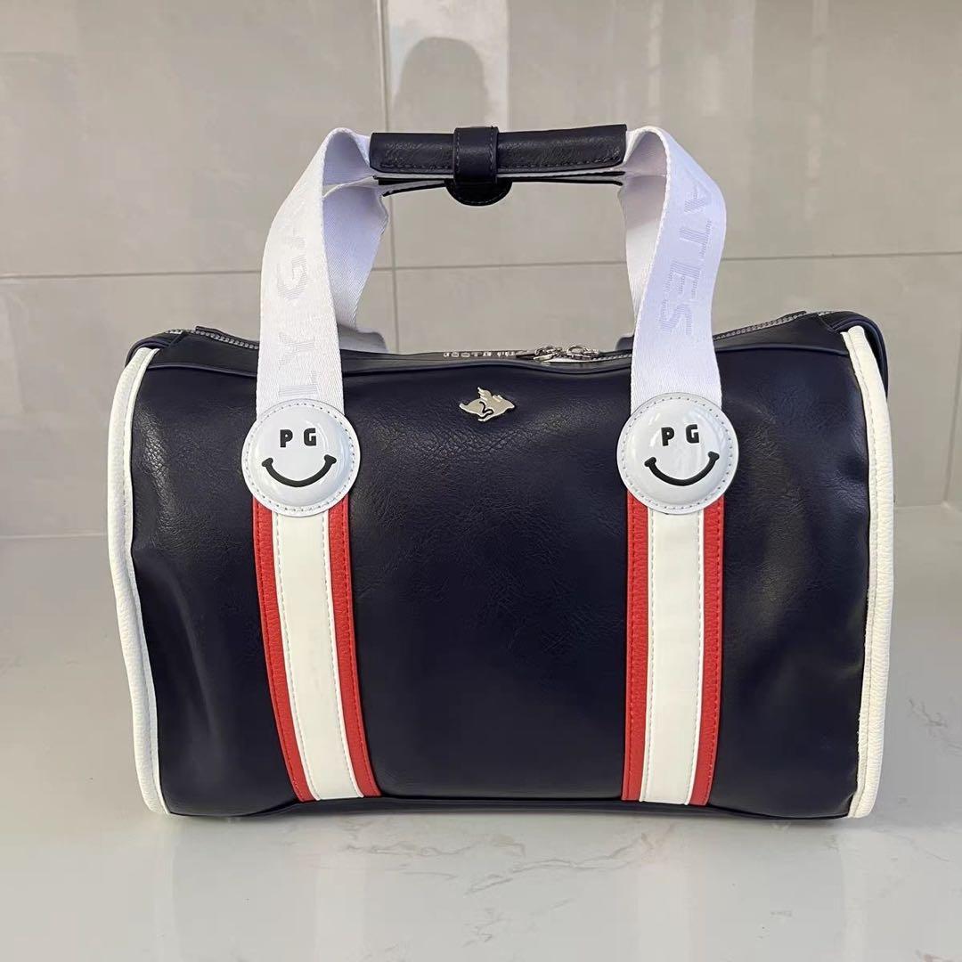 PEARLY GATES ネイビーショルダーバッグ