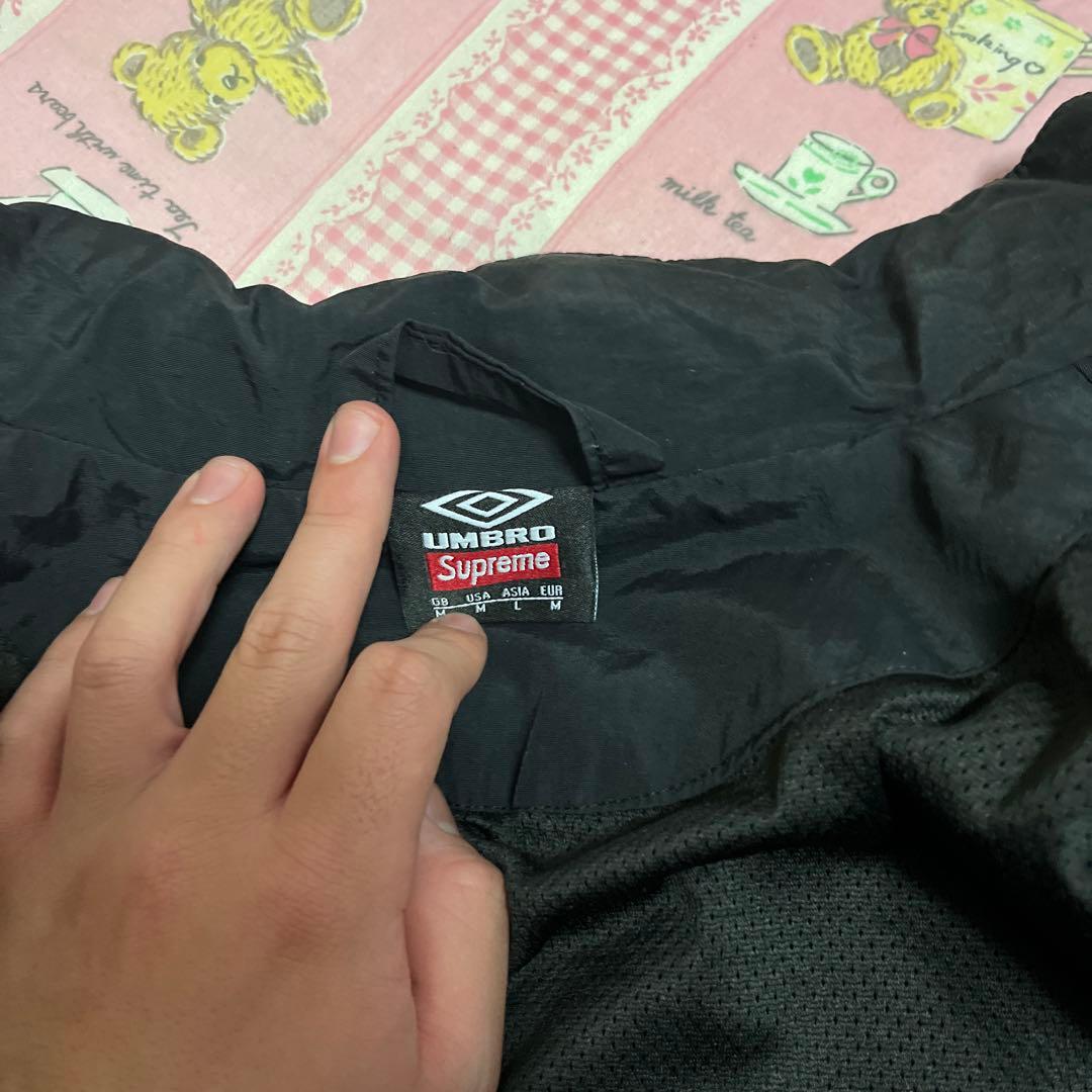 Supreme × Umbro トラックジャケットブラック M