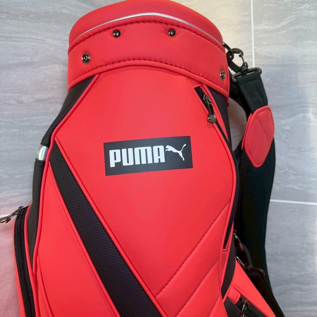 【極美品】プーマ　エッセンシャル　キャディバッグ　9.0型