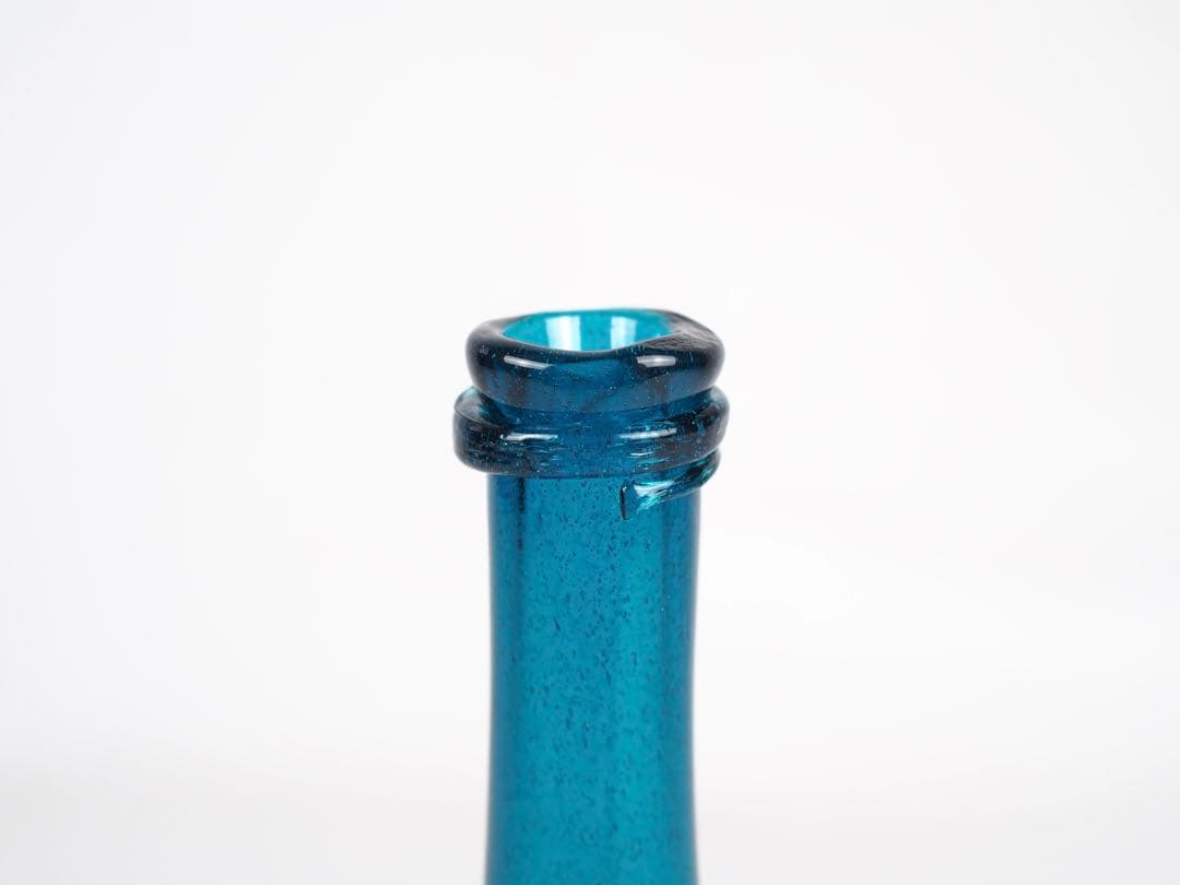 倉敷ガラス 小谷眞三 角瓶 花瓶 一輪挿し 民藝 民芸