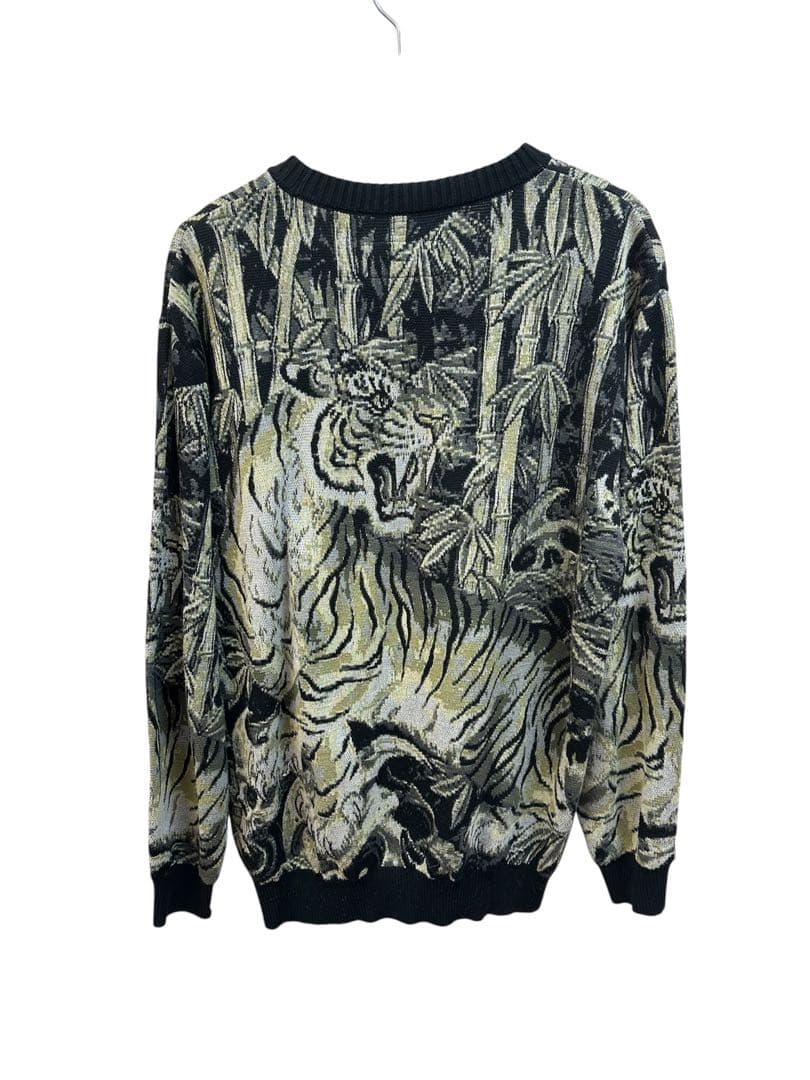 【WACKO MARIA x TIM LEHI】ジャガードニットOlive