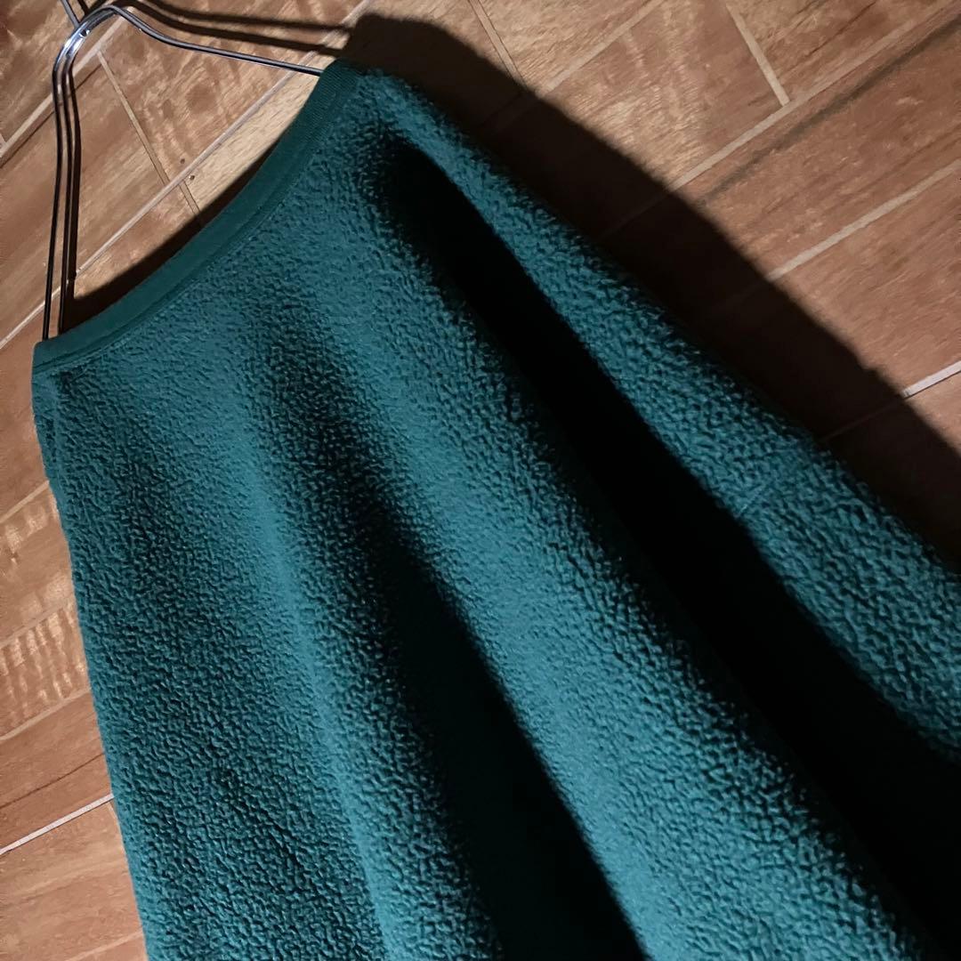 【希少】NIKE ボアスウェット　ゆるダボ　厚手　太アーム　緑　黒　白　XXL