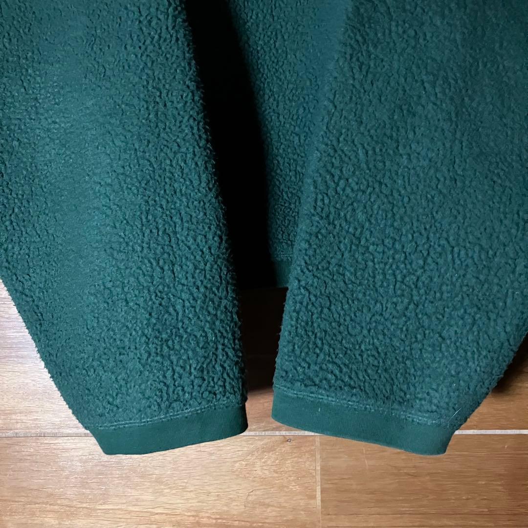【希少】NIKE ボアスウェット　ゆるダボ　厚手　太アーム　緑　黒　白　XXL