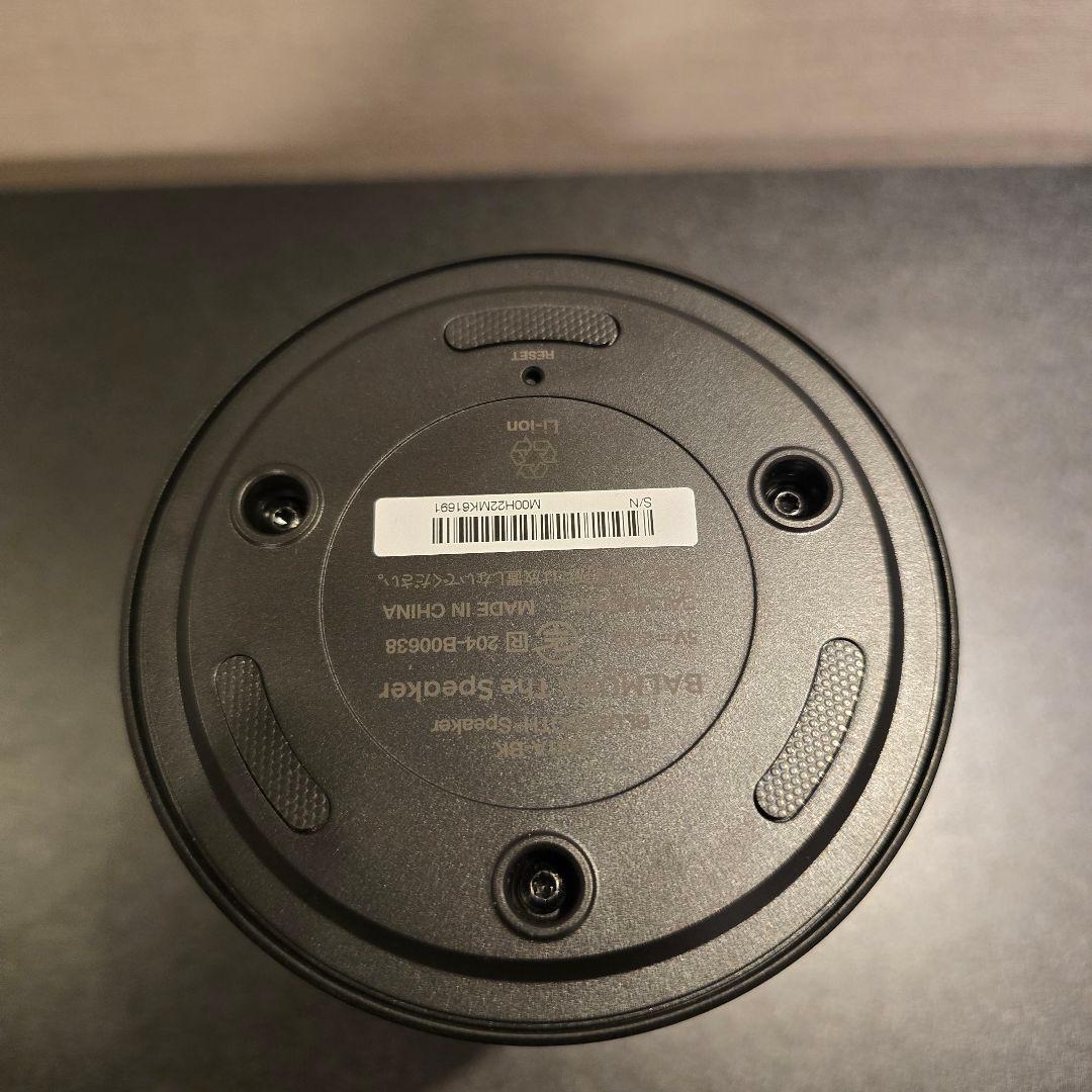 【新品未使用BALMUDA】 The Speaker M01A-BK ブラック