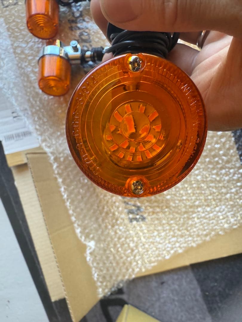 cgc 300型ウインカーフルセット　マイナス線加工済みヨーロピアンz900rs