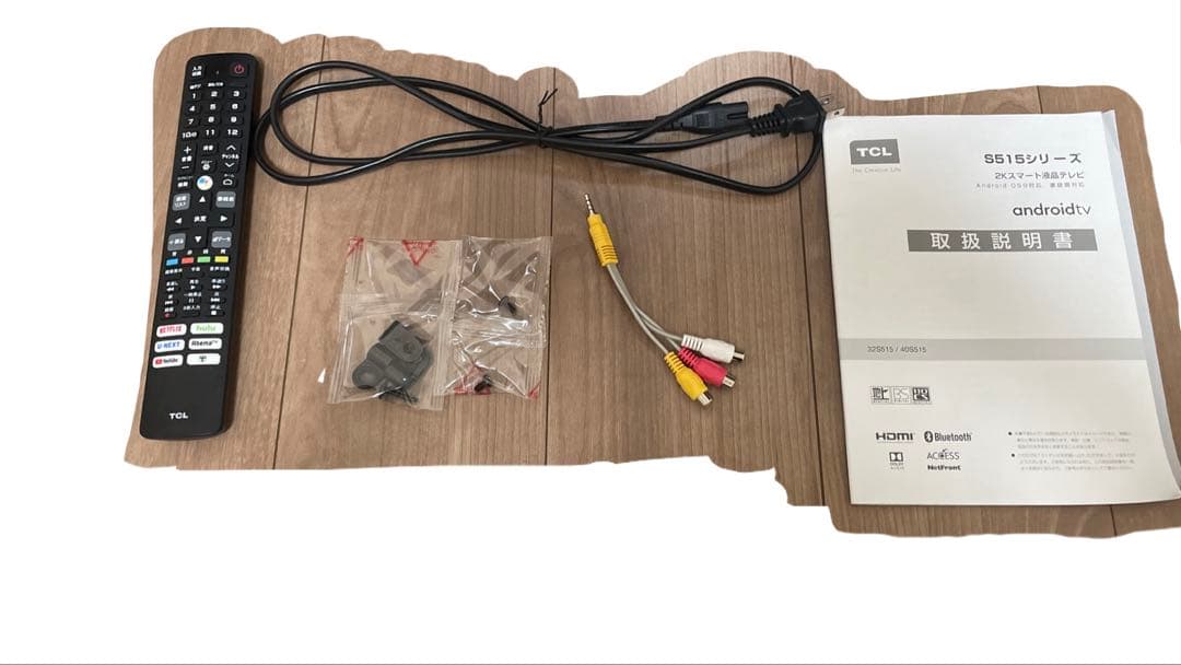 TCL 液晶テレビ 本体 リモコン付き