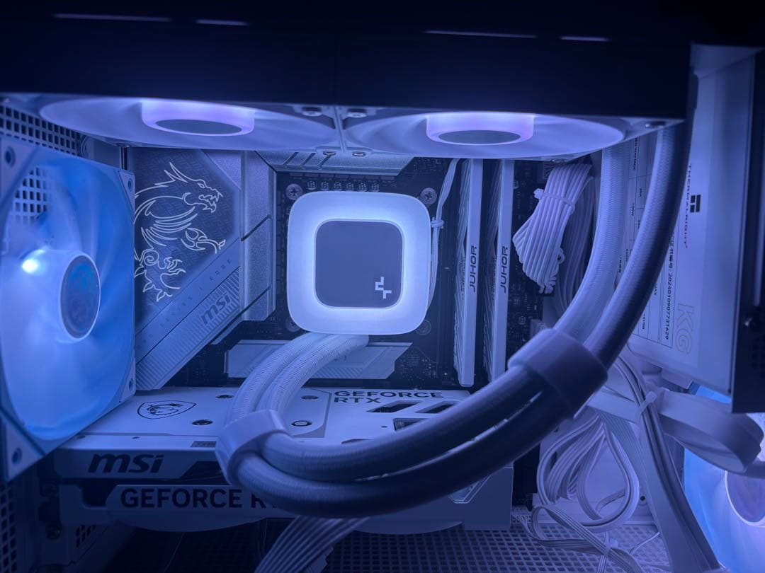 【ミニタワー】i5-14600K、RTX5060搭載、自作デスクトップPC