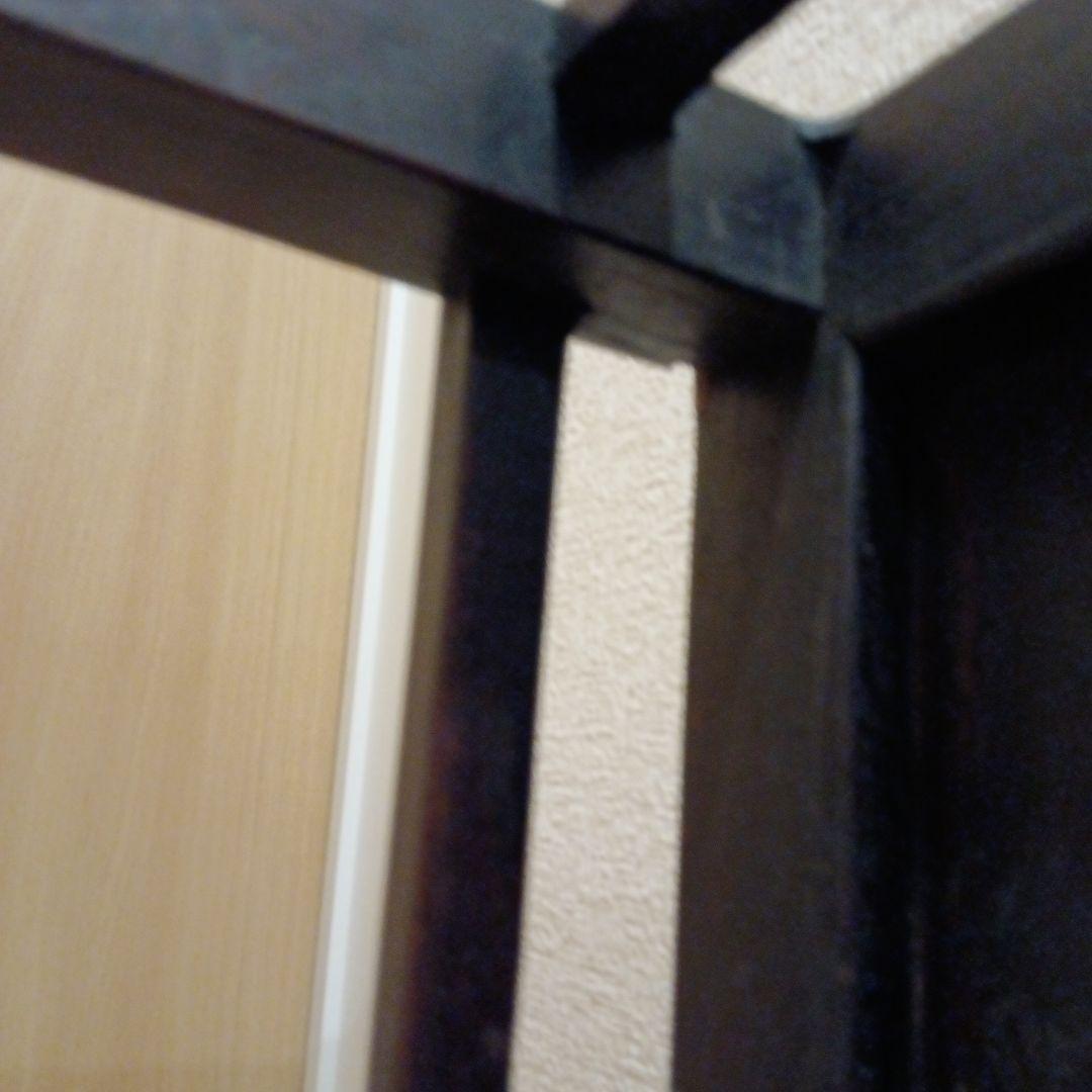 古民家木製座卓 ダークブラウン 正方形