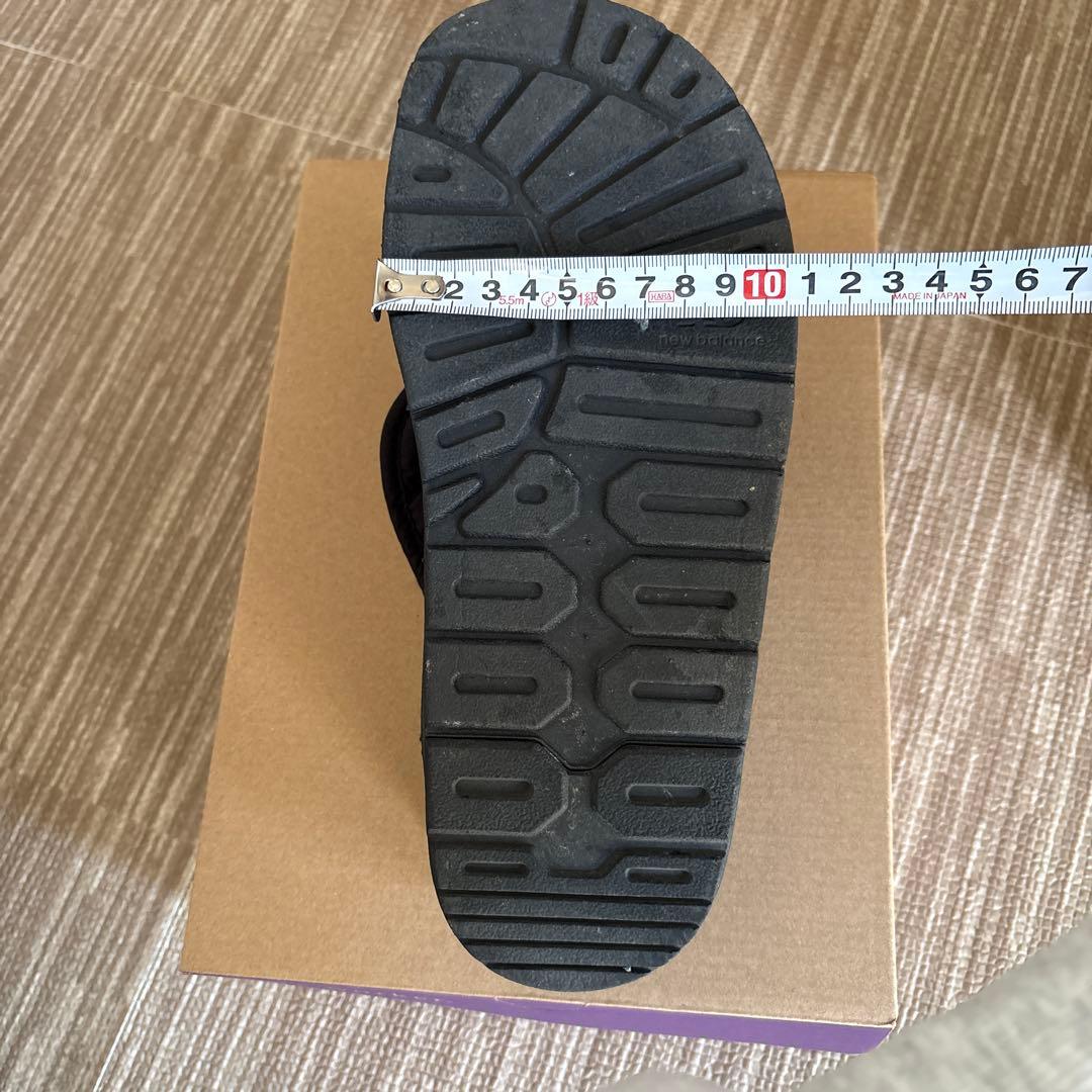 New Balance PUFLEE V2 ブラック　ボアスリッポン