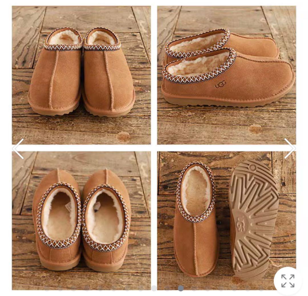 【新品】ugg サンダル レディース スリッパ ブラック　23.5cm