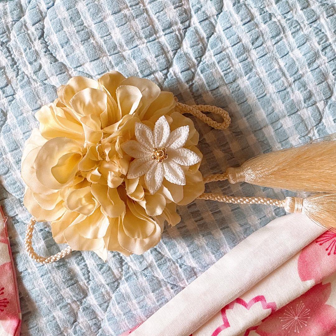 moco moco powan もこもこぽわん　七五三　着物　被布コート 3歳