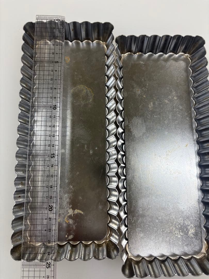 金属製 長方形型抜き 10個セット