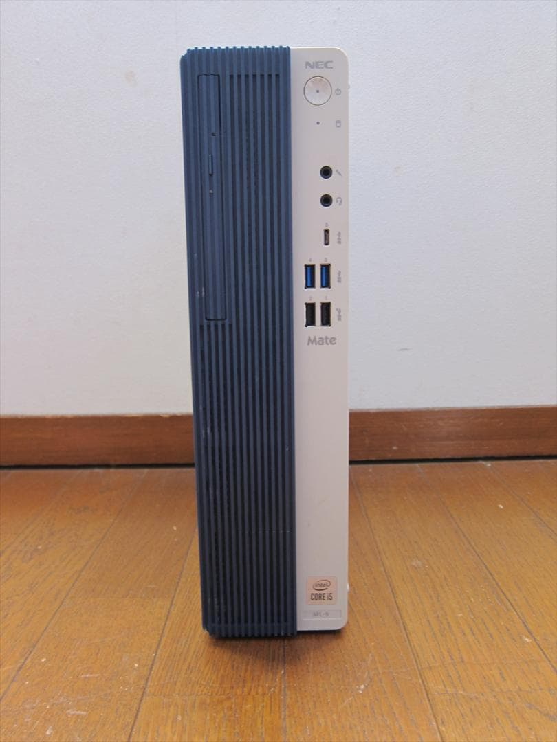 NECパソコン第10世代Core i5-10400/4GB/500GB/DVD/