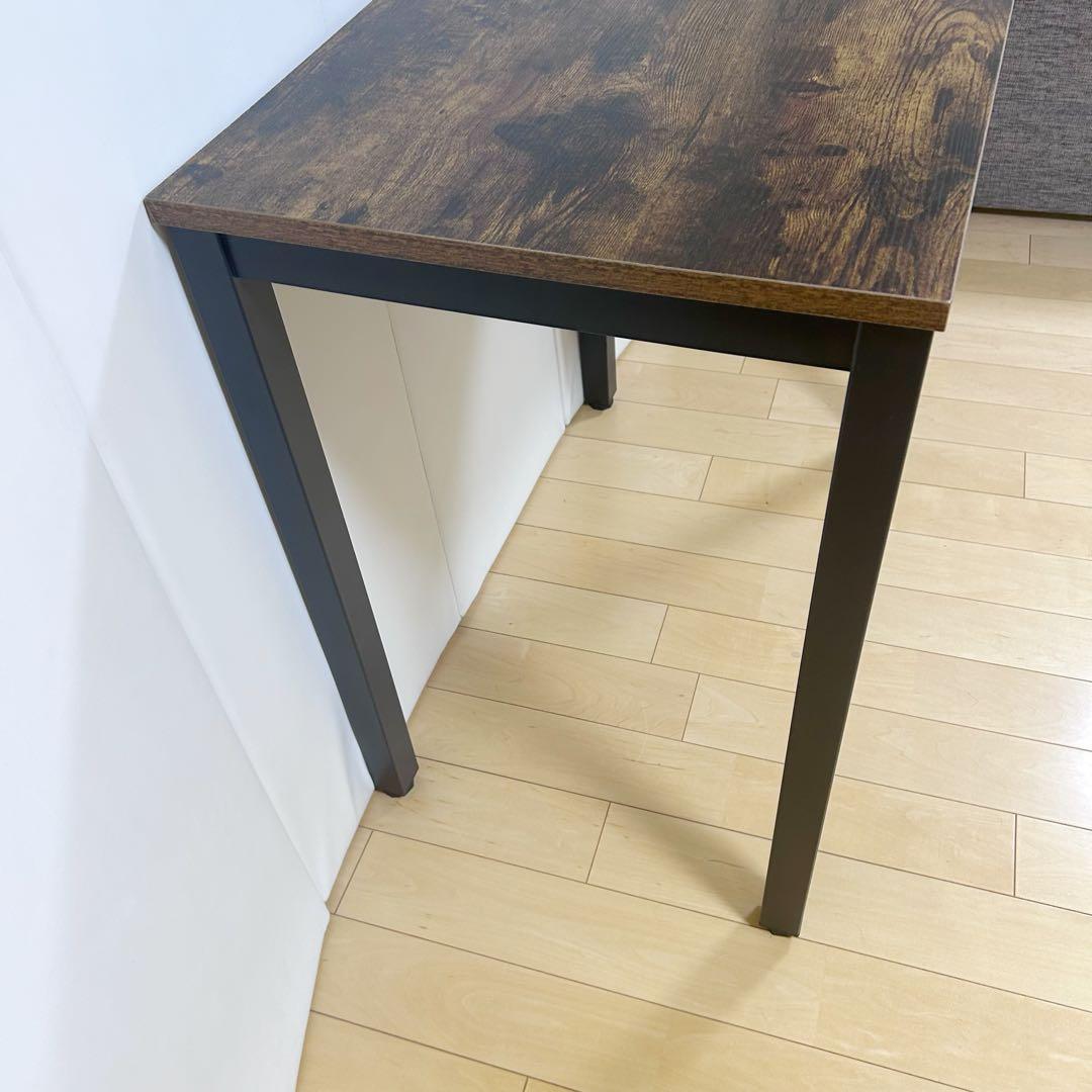 ヴィンテージデスク　アイアンレッグ　幅80 アンティーク調　テーブル　ダイニング