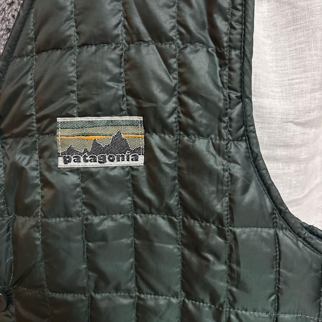 パタゴニア　40周年　リバーシブ　リサイクルダウンベスト