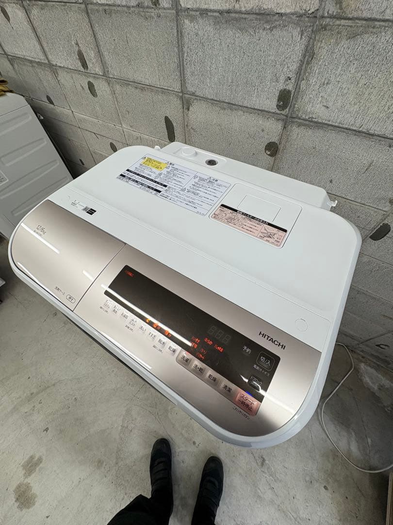 無料配送有 分解洗浄商品 大容量 日立 BD-NV120CR 洗剤ケース新品