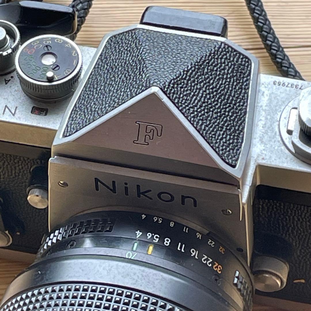 Nikon F カメラ　AF NIKKOR レンズ