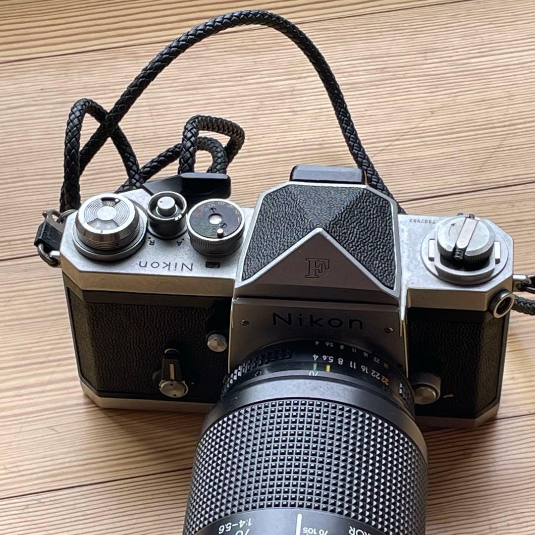 Nikon F カメラ　AF NIKKOR レンズ