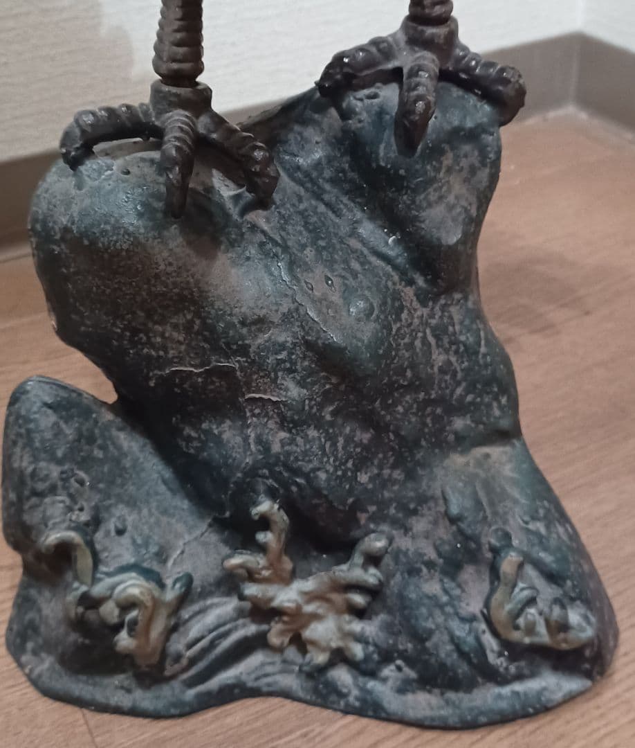 年代物 6.7kgの鷹さん(鷲さん)antique hawk or eagle