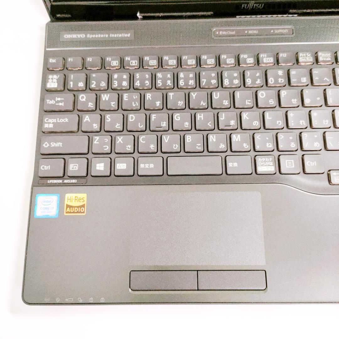 第8世代i7✨️富士通/Win11/SSD512GB/オフィス付きノートパソコン