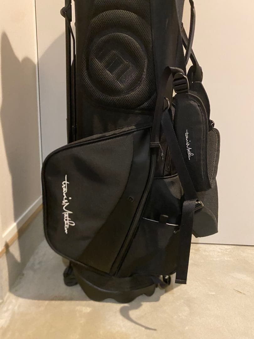 トラヴィスマシュー　ブラック キャディバッグ　美品　トラビスマシュー