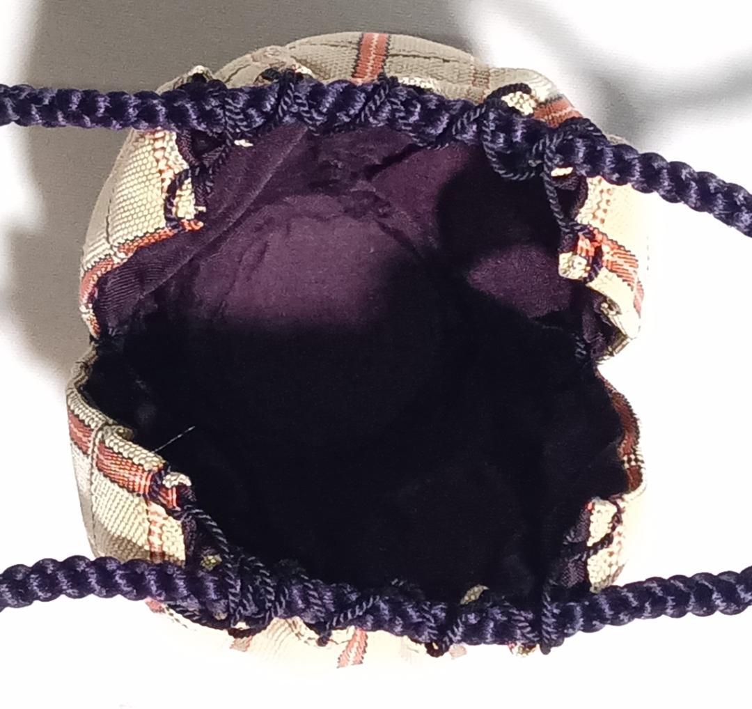 茶道具　京都清水焼　平安喜山作　肩衝茶入　吉野間道仕覆付　美品！！