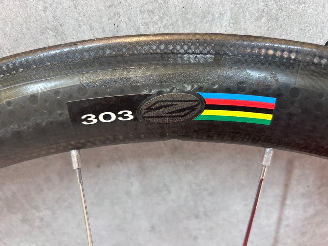 ZIPPホイール、303（フロント）、404(リア) セット。