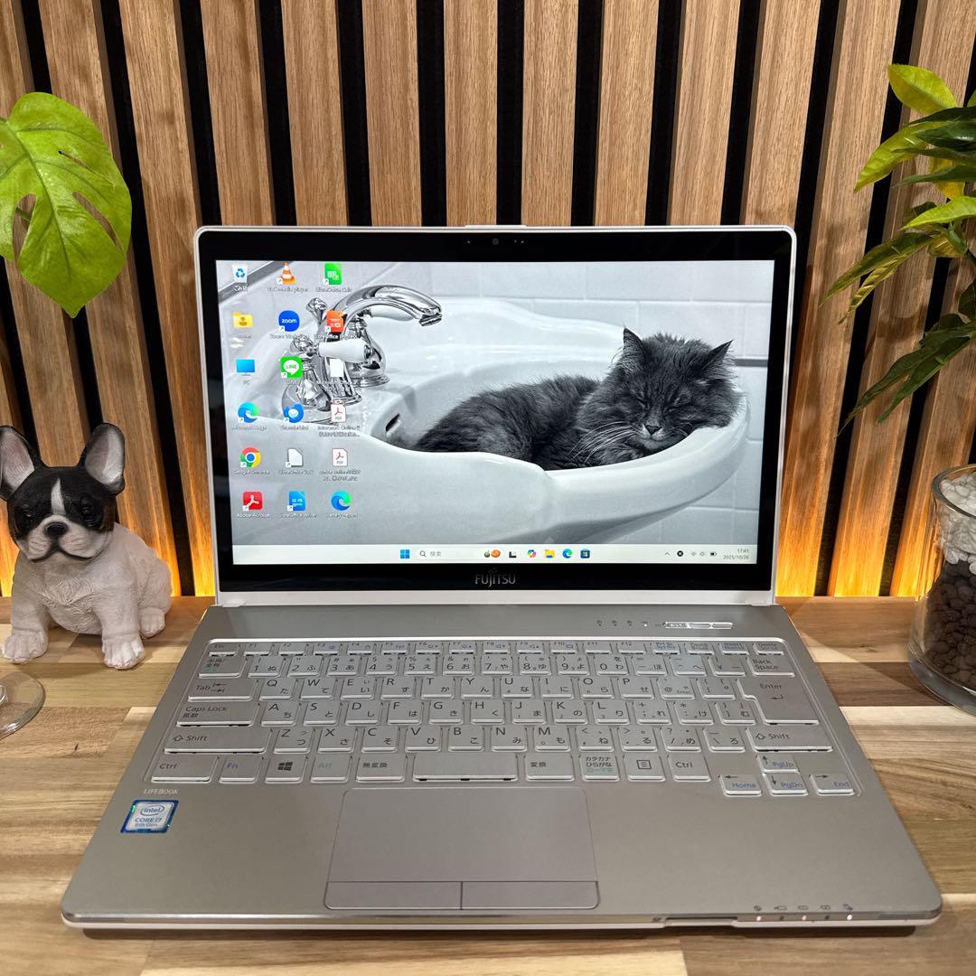 タッチパネル‼️LIFEBOOK☘️i7☘メモリ20GB☘️512GB☘ノートパソコン