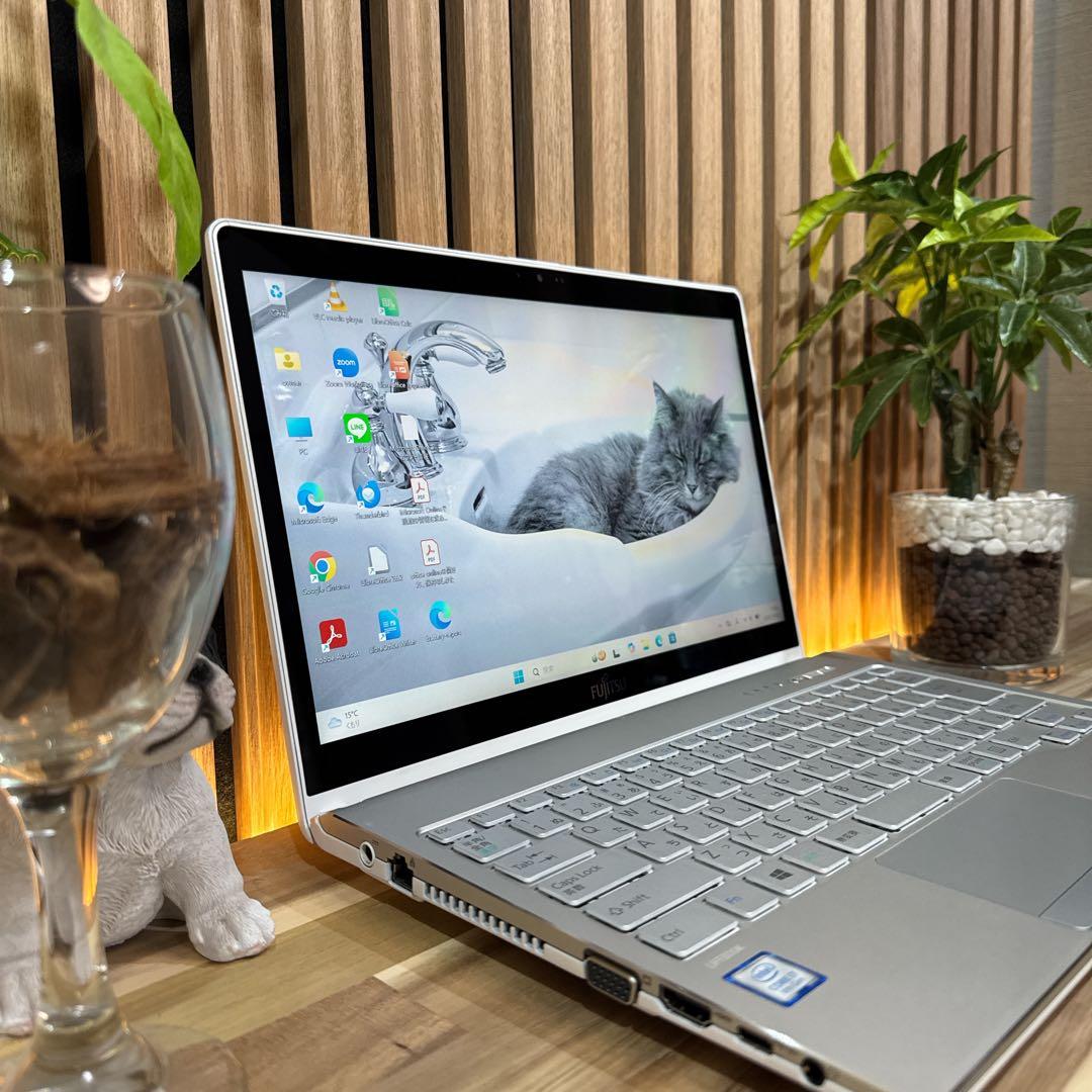 タッチパネル‼️LIFEBOOK☘️i7☘メモリ20GB☘️512GB☘ノートパソコン